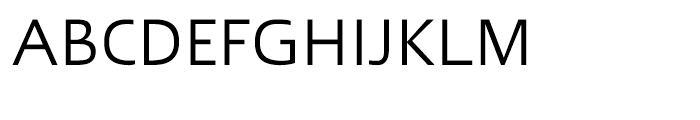 Linotype Ergo Cyrillic Regular Font UPPERCASE