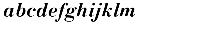 Linotype Gianotten Bold Italic Font LOWERCASE