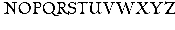 Linotype Humanistika Regular Font UPPERCASE