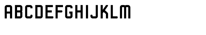 Linotype Kaliber Bold Font UPPERCASE