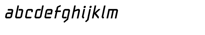 Linotype Kaliber Italic Font LOWERCASE