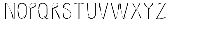 Linotype MMistel Regular Font LOWERCASE