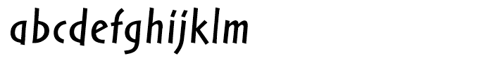 Linotype Markin Normal Italic Font LOWERCASE