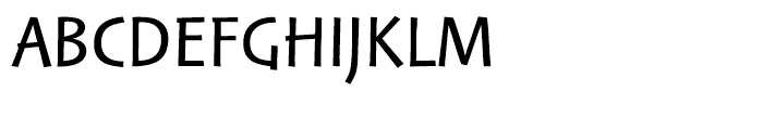 Linotype Markin Normal Font UPPERCASE