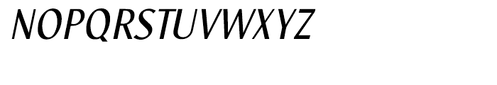 Linotype Nautilus Italic Font UPPERCASE