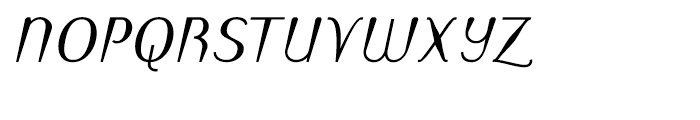 Linotype Puritas Bold Italic Font UPPERCASE