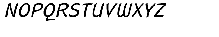 Linotype Rana Italic Font UPPERCASE