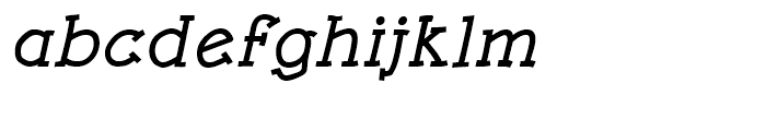 Linotype Rough Bold Italic Font LOWERCASE