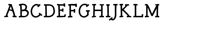 Linotype Rough Bold Font UPPERCASE