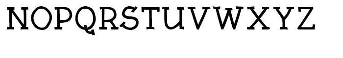 Linotype Rough Bold Font UPPERCASE