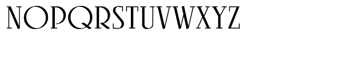 Linotype Rowena Medium Font UPPERCASE