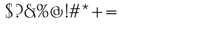 Linotype Rowena Regular Font OTHER CHARS