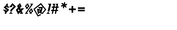 Linotype Sunburst West Heavy Font OTHER CHARS