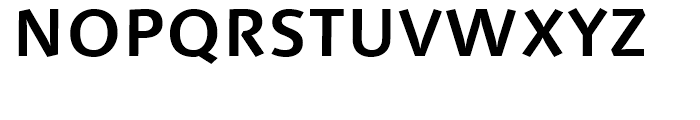 Linotype Syntax Bold Font UPPERCASE