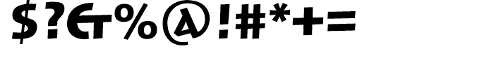 Linotype Syntax Lapidar Display Black Font OTHER CHARS