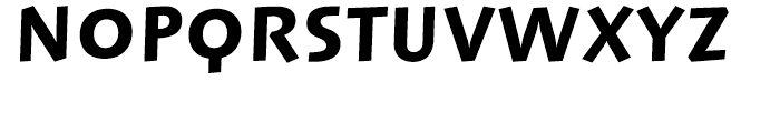 Linotype Syntax Lapidar Display Heavy Font UPPERCASE