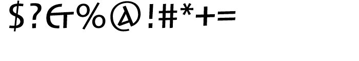 Linotype Syntax Lapidar Display Medium Font OTHER CHARS