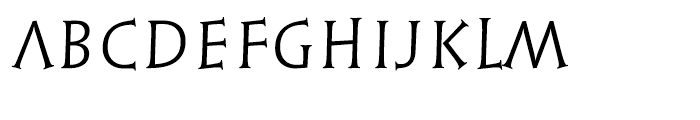 Linotype Syntax Lapidar Serif Text Regular Font UPPERCASE