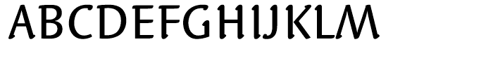 Linotype Syntax Letter Medium Font UPPERCASE