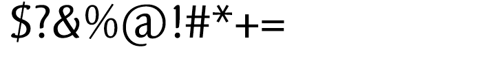 Linotype Syntax Letter Regular Font OTHER CHARS