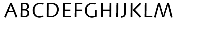 Linotype Syntax Regular Font UPPERCASE