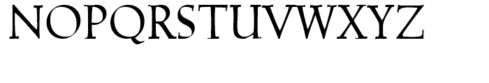 Linotype Trajanus Roman Font UPPERCASE