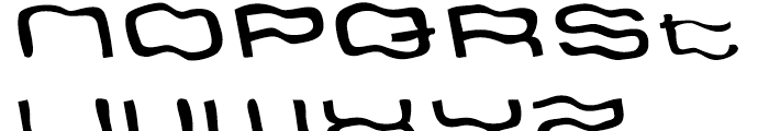 Linotype WaterFlag Regular Font UPPERCASE