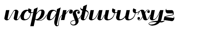 Liquoia A Regular Font LOWERCASE