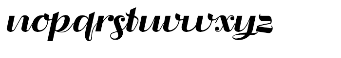 Liquoia C Regular Font LOWERCASE