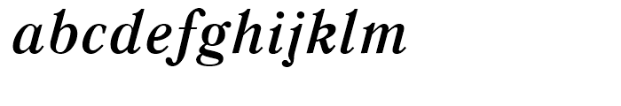 Literaturnaya Bold Italic Font LOWERCASE