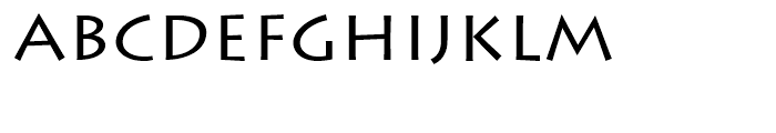 Lithos Regular Font LOWERCASE