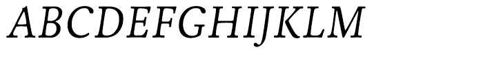 Livory Regular Italic Font UPPERCASE