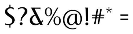 Libran Regular Font OTHER CHARS