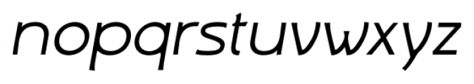 Librum Sans Italic Font LOWERCASE