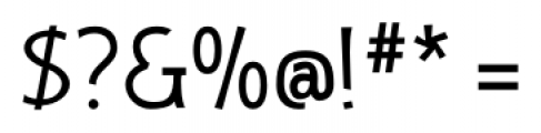 Librum Sans Regular Font OTHER CHARS