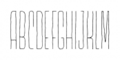 Lichtspielhaus Handmade Hairline Font LOWERCASE