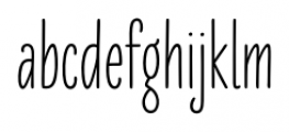 LiebeErika Medium Font LOWERCASE