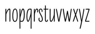 LiebeErika Medium Font LOWERCASE