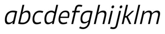 Ligurino Light Italic Font LOWERCASE