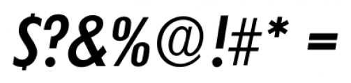 Limerick Cd Serial Medium Italic Font OTHER CHARS