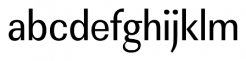 Linear FS Condensed Font LOWERCASE