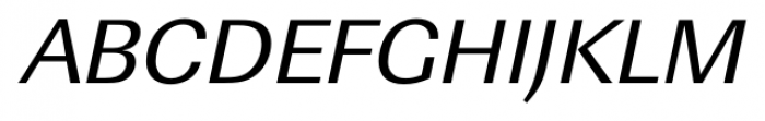 Linear FS Italic Font UPPERCASE