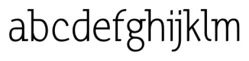 Linear FiftyFive Font LOWERCASE