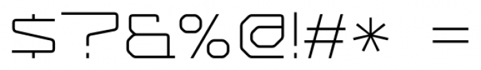 Lineavec Regular Font OTHER CHARS