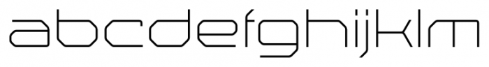 Lineavec Regular Font LOWERCASE