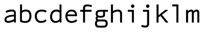 Linefeed Regular Font LOWERCASE