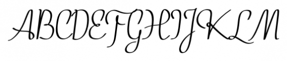 Linguine Italic Font UPPERCASE