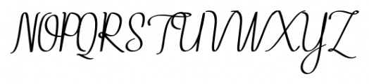 Linguine Italic Font UPPERCASE