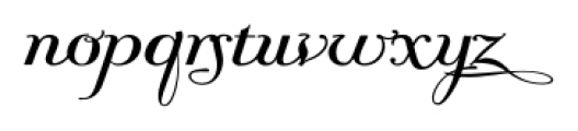 LisaFiore Medium Font LOWERCASE