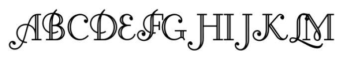 Little Lord Fontleroy NF Pro Regular Font UPPERCASE